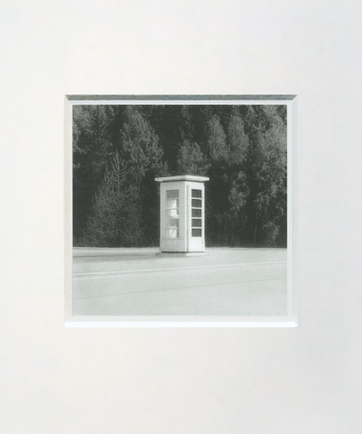 Horst Müller - Die Zelle - Zwei Telefonzellen - Digitaldruck