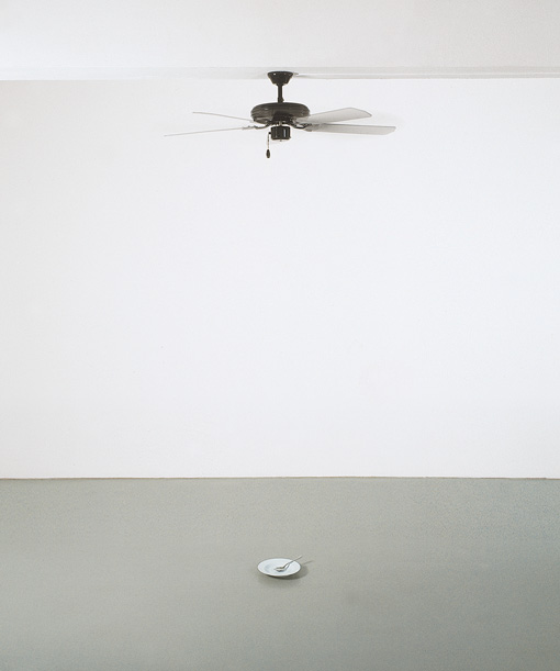 Dieser Stern lehrt beugen - Deckenventilator mit Teller und Löffel